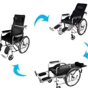 Reclining manual wheelchair
