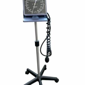 Aneroid blood pressure machine with a stand