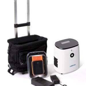 Oxygen Concetrator with a backup battery