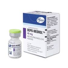Depo-Medrol (methylprednisolone acetate) 40mg/ml vial 1ml