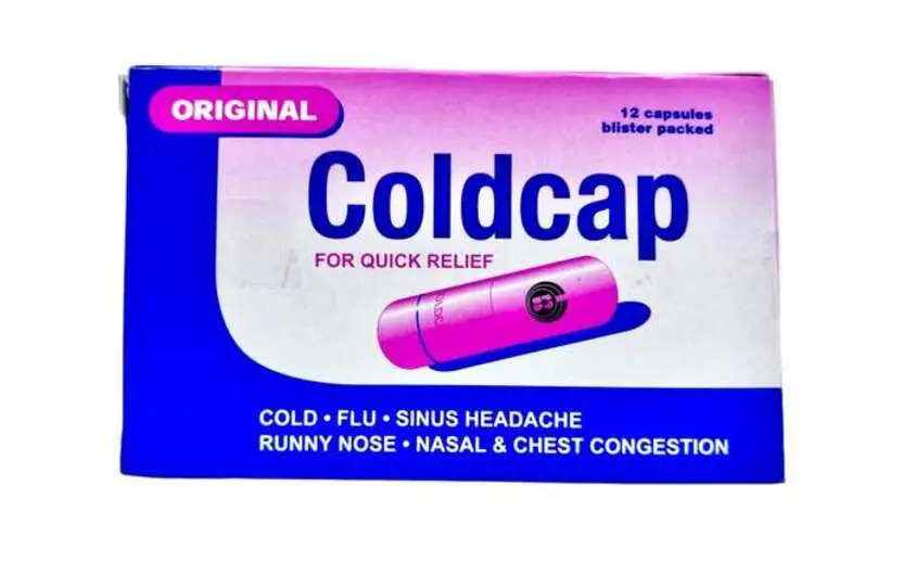 Cold cap capsules